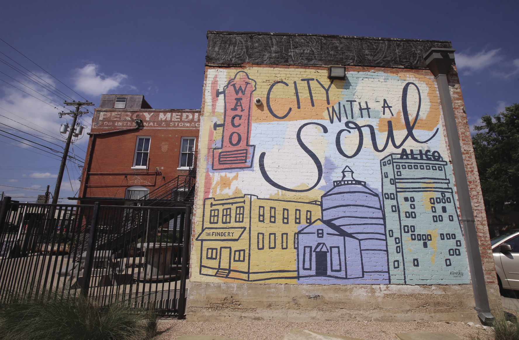 The Findery mural